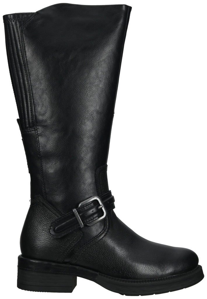 Tamaris Stiefel Leder Schwarz