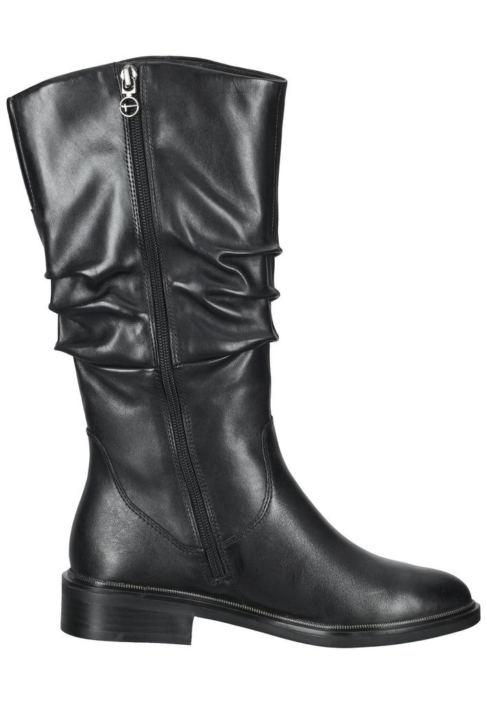 Tamaris Stiefel Leder Schwarz