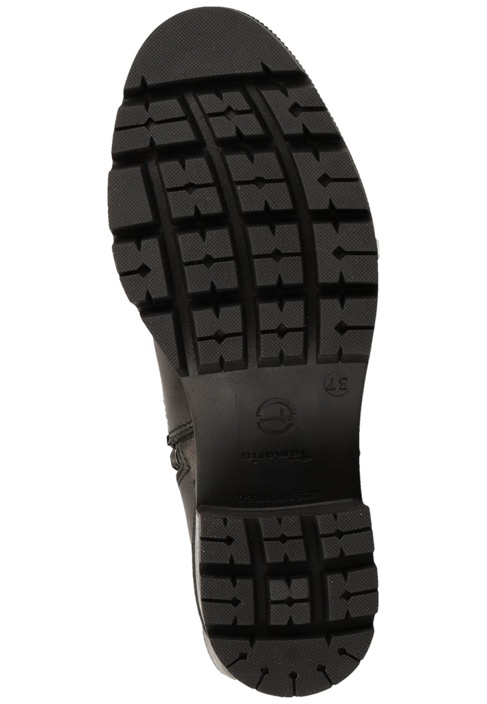 Tamaris Stiefel Leder Schwarz