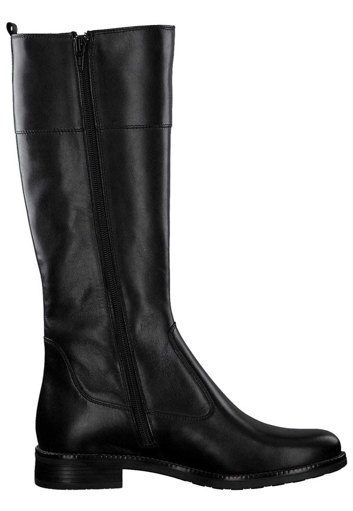 Tamaris Stiefel Leder Schwarz