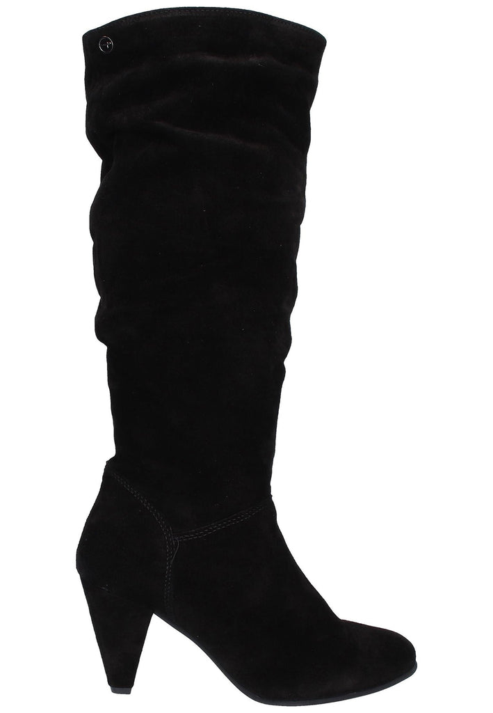 Tamaris Stiefel Leder Schwarz