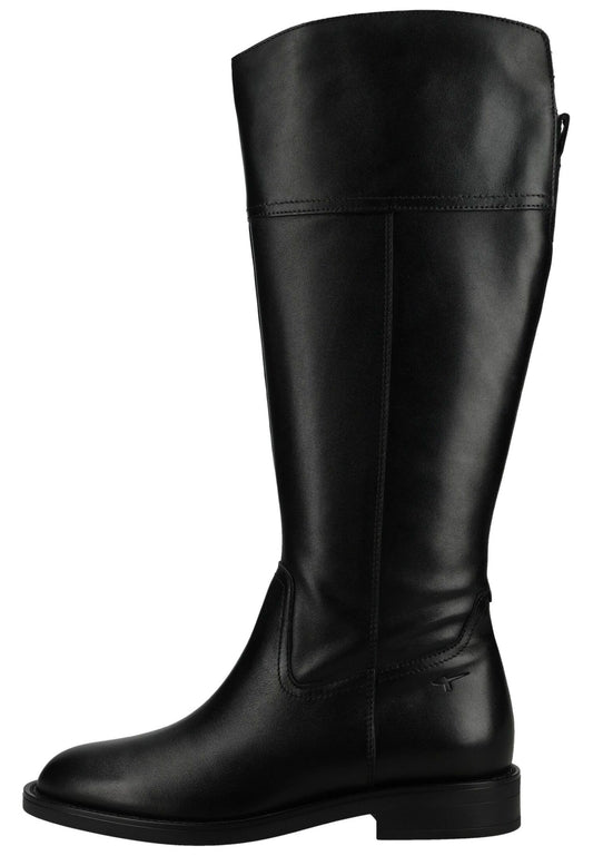 Tamaris Stiefel Leder Schwarz