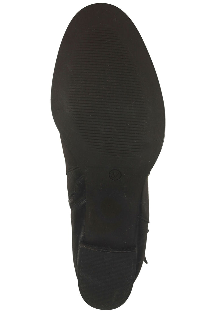 Tamaris Stiefel Leder Schwarz Warmfutter