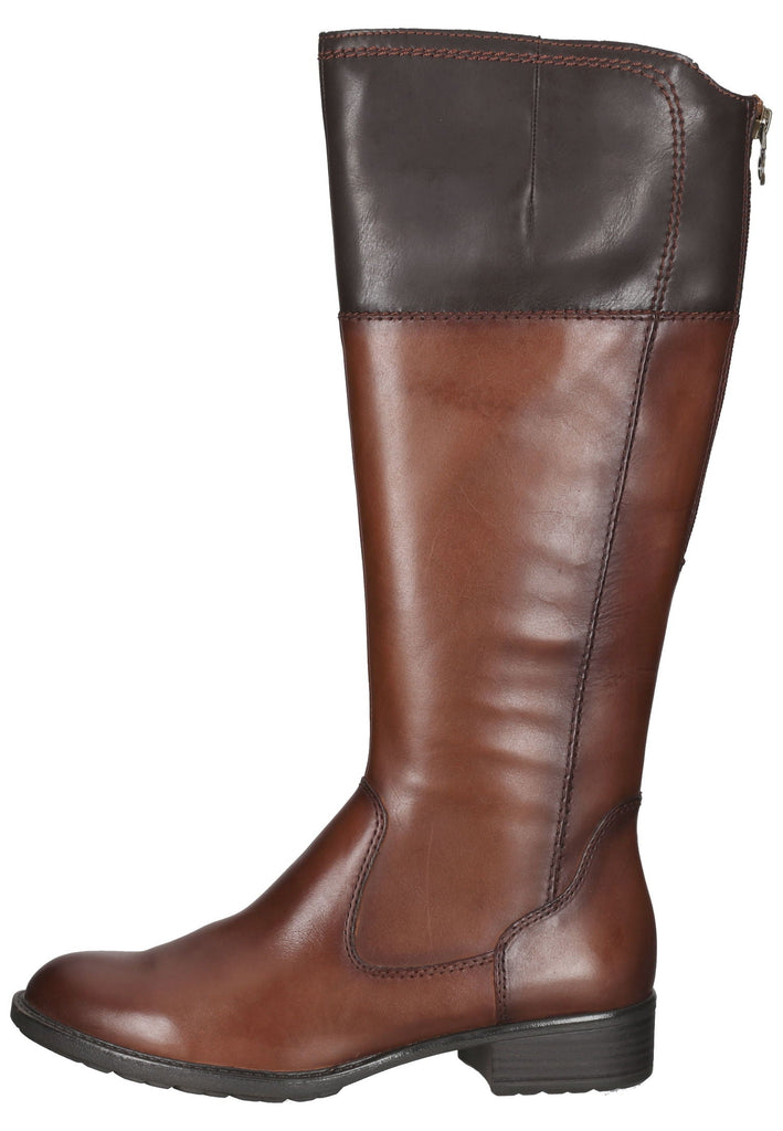 Tamaris Stiefel Leder/Synthetik Brandy
