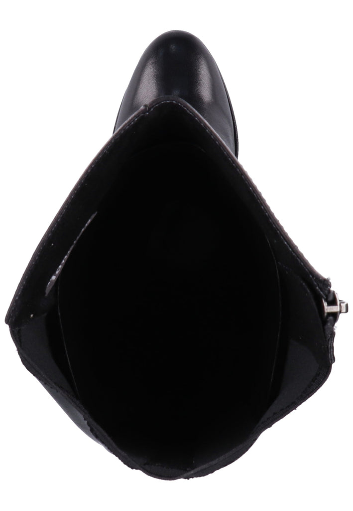 Tamaris Stiefel Leder/Synthetik Schwarz