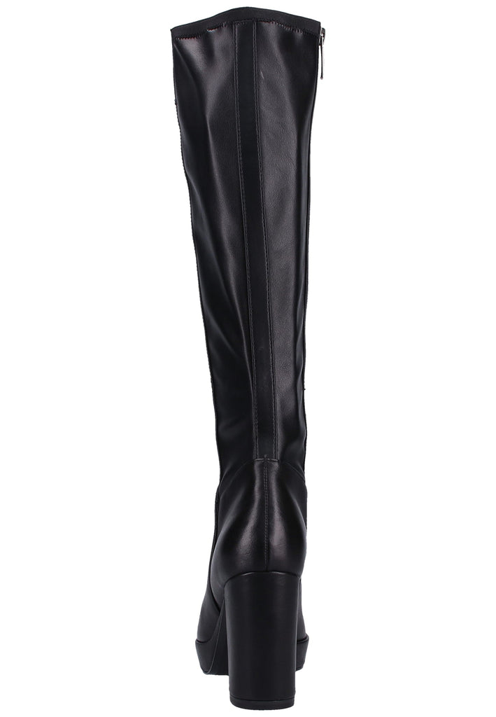 Tamaris Stiefel Leder/Synthetik Schwarz