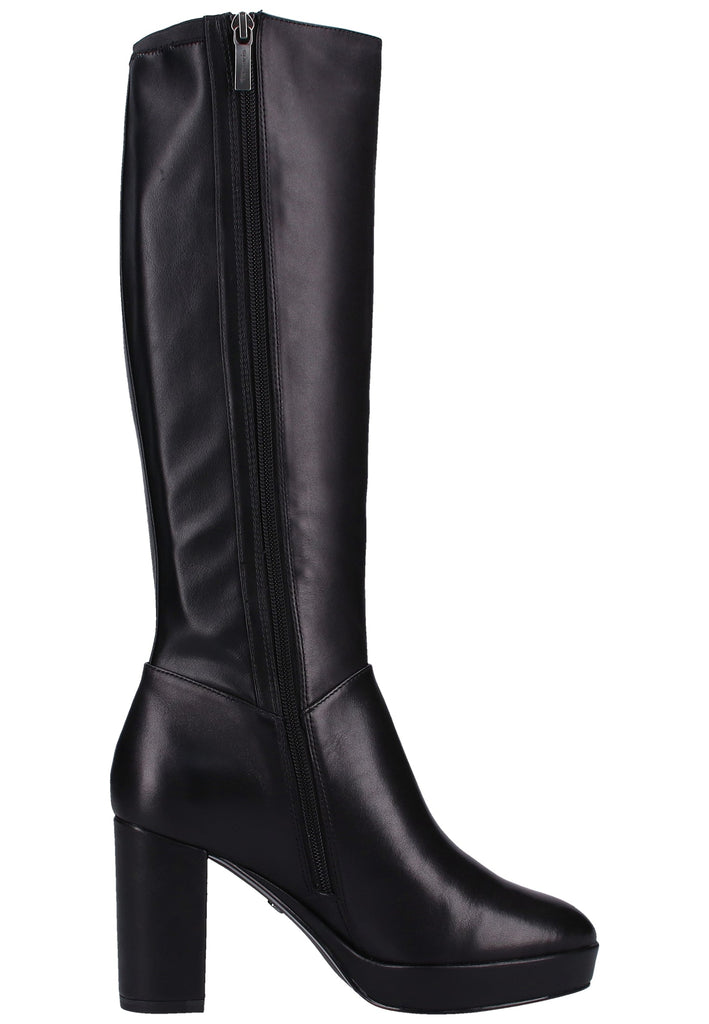 Tamaris Stiefel Leder/Synthetik Schwarz