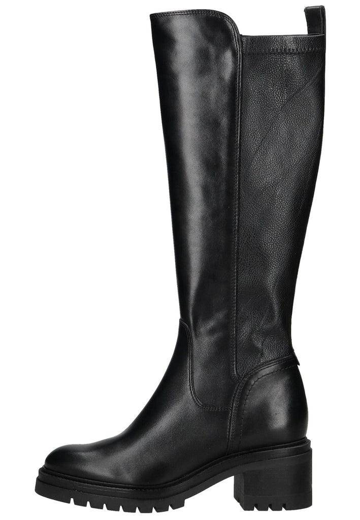 Tamaris Stiefel Leder/Synthetik Schwarz