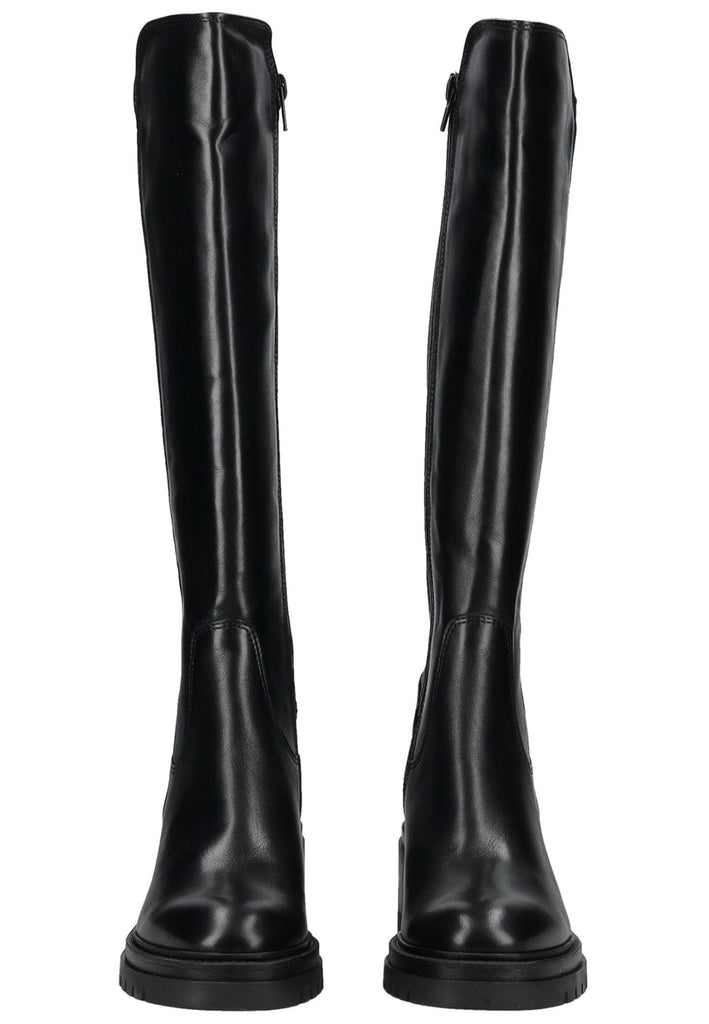 Tamaris Stiefel Leder/Synthetik Schwarz