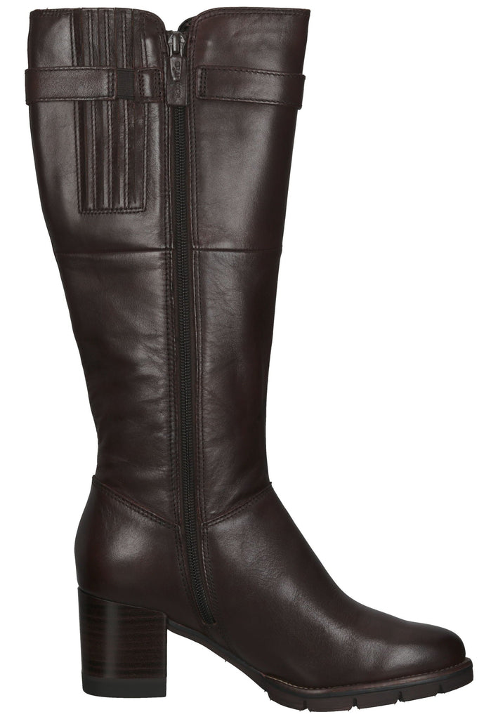 Tamaris Stiefel Leder/Textil Braun