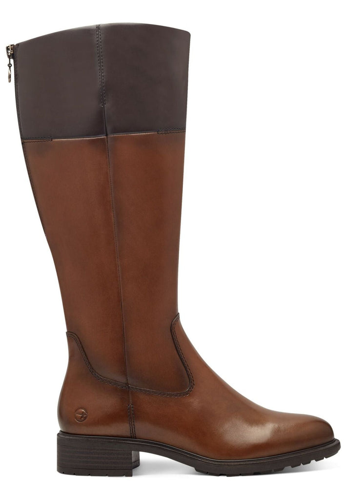 Tamaris Stiefel Leder/Textil Muscat Warmfutter