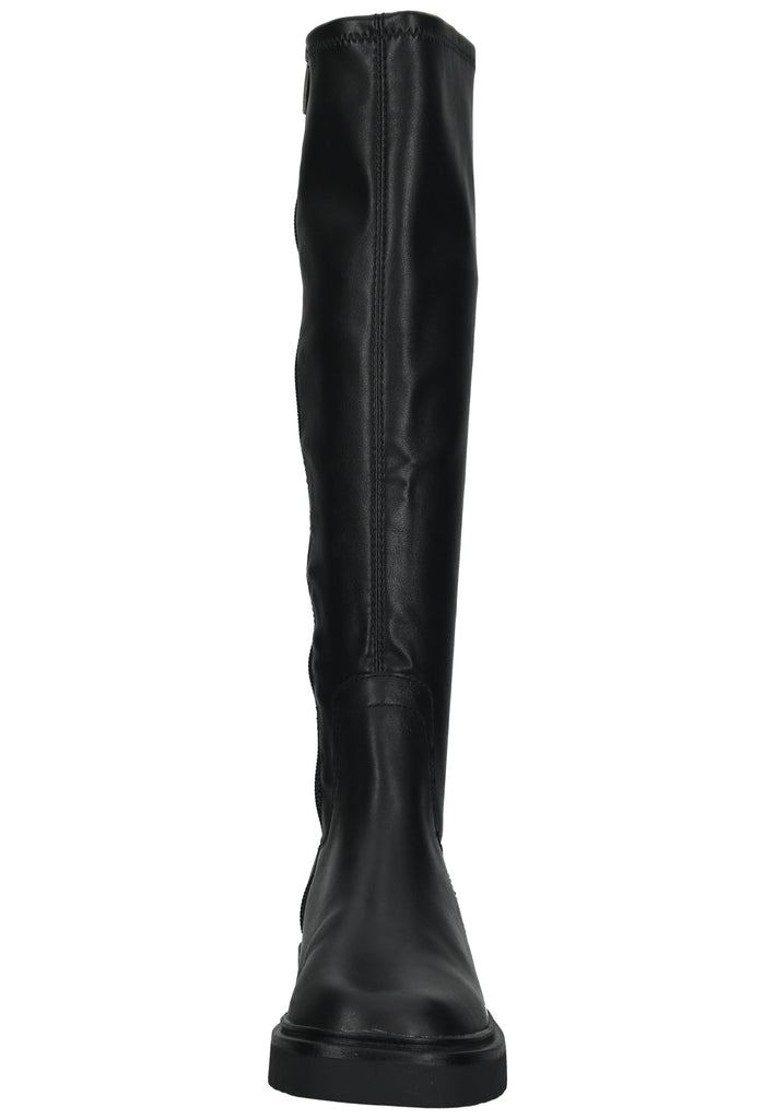 Tamaris Stiefel Leder/Textil Schwarz