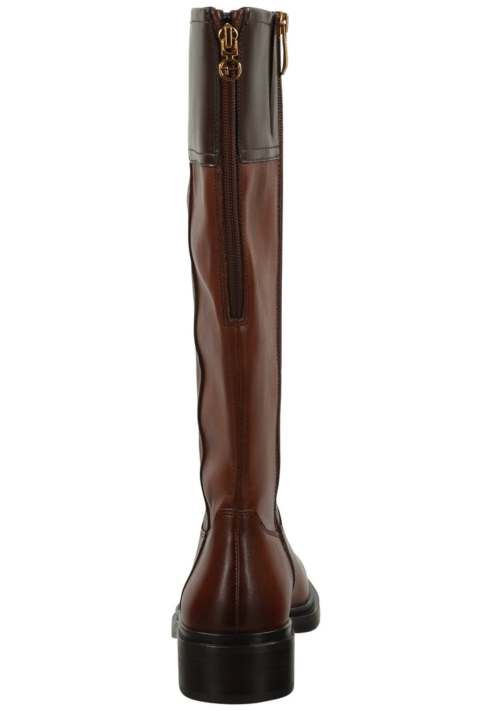 Tamaris Stiefel Lederimitat Cognac