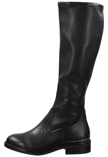 Tamaris Stiefel Lederimitat Schwarz