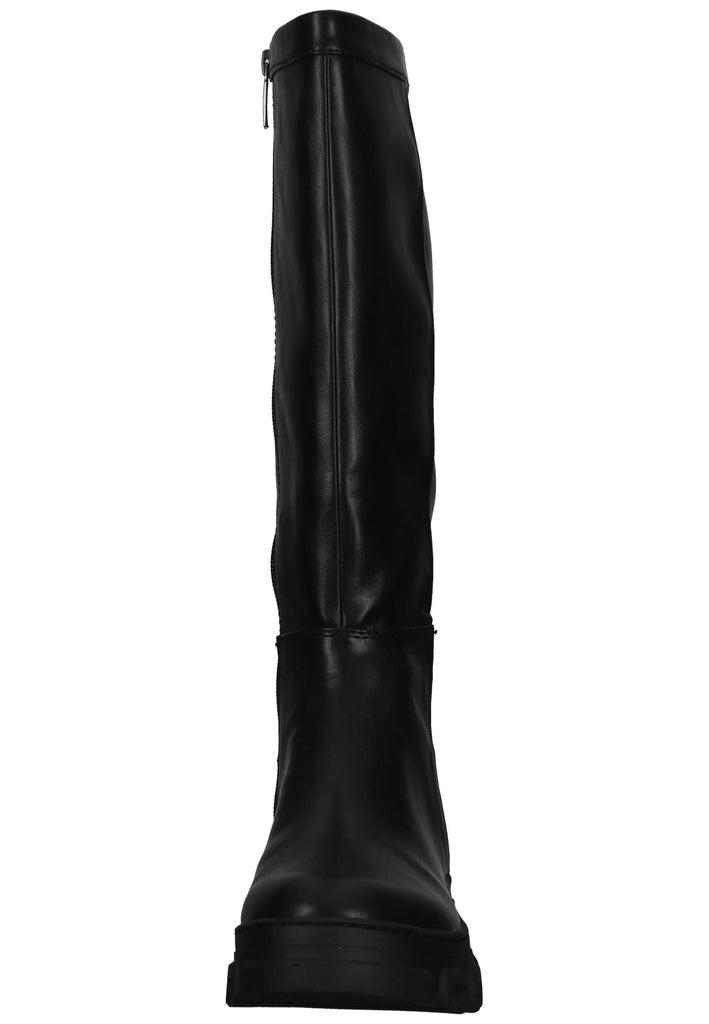 Tamaris Stiefel Lederimitat Schwarz