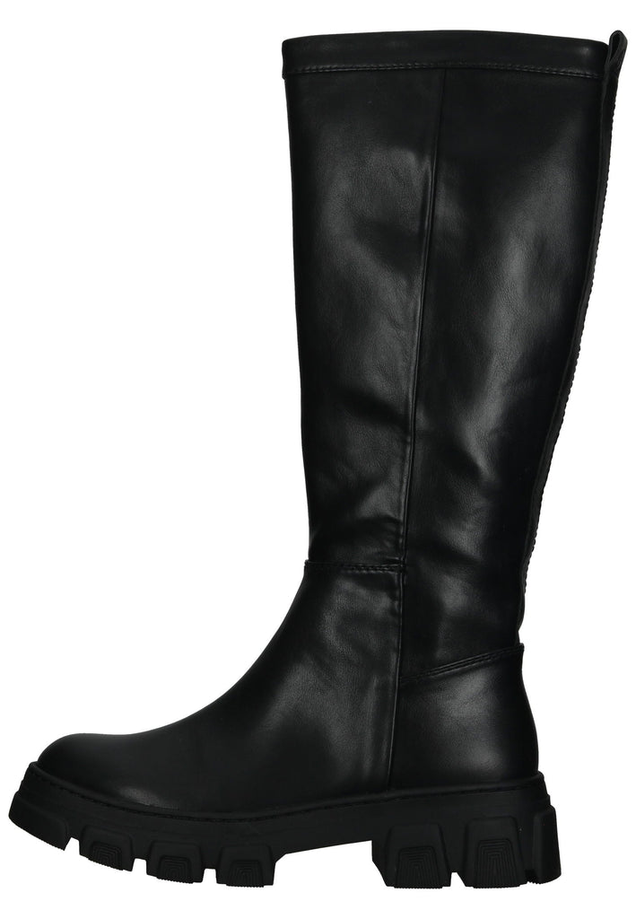 Tamaris Stiefel Lederimitat Schwarz