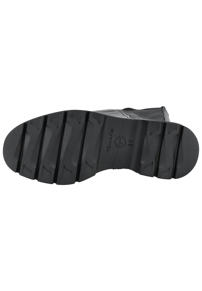 Tamaris Stiefel Lederimitat Schwarz