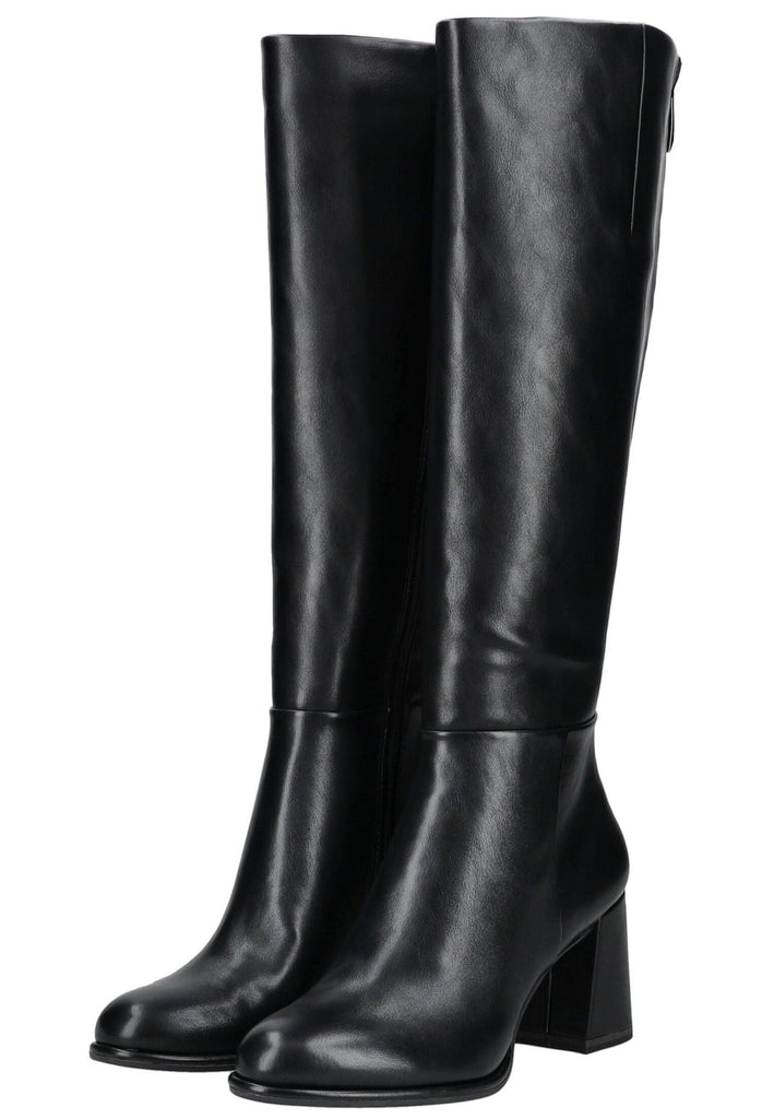 Tamaris Stiefel Lederimitat Schwarz