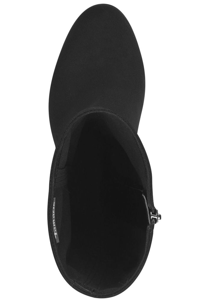 Tamaris Stiefel Lederimitat/Textil Schwarz