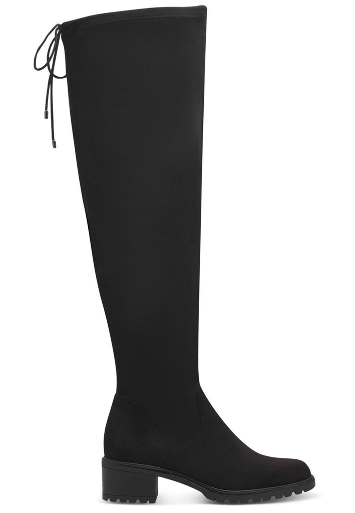 Tamaris Stiefel Lederimitat/Textil Schwarz Warmfutter