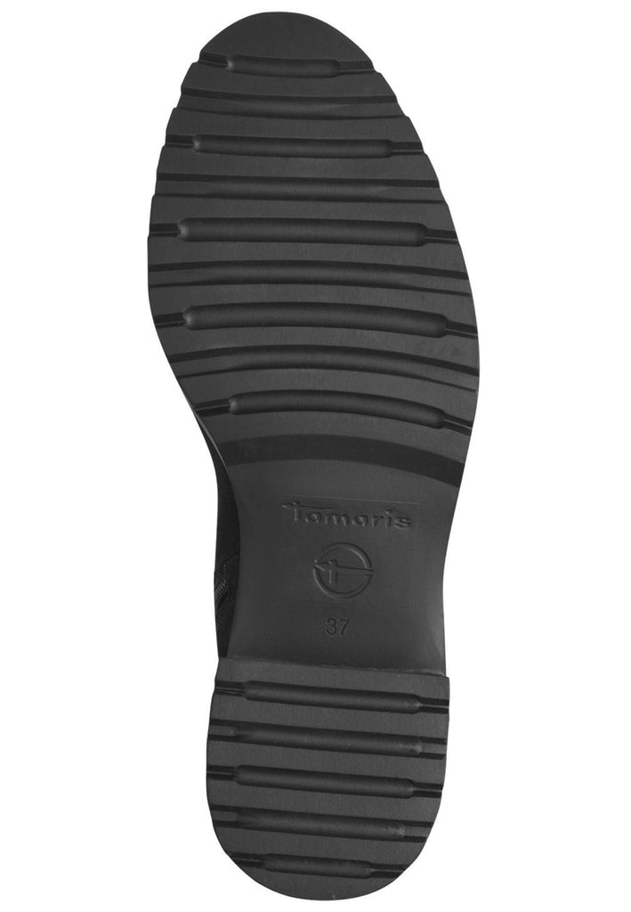 Tamaris Stiefel Lederimitat/Textil Schwarz Warmfutter