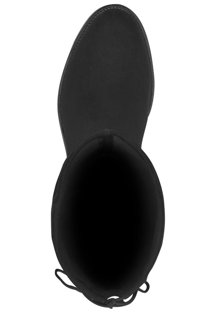 Tamaris Stiefel Lederimitat/Textil Schwarz Warmfutter