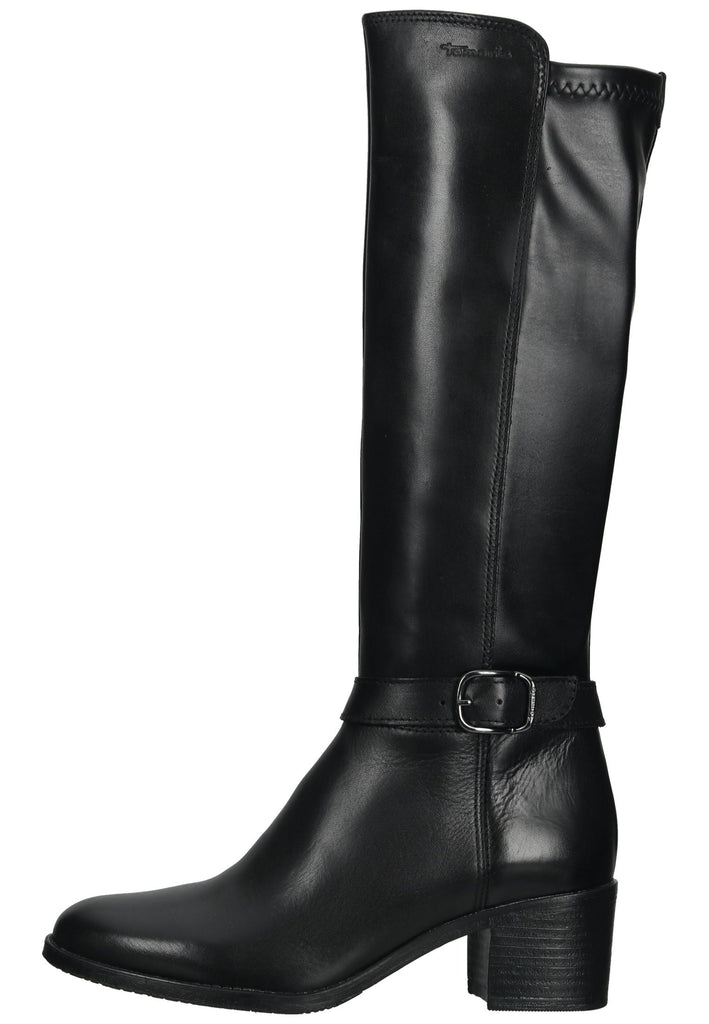 Stiefel Tamaris Stiefel Leder/Textil Schwarz