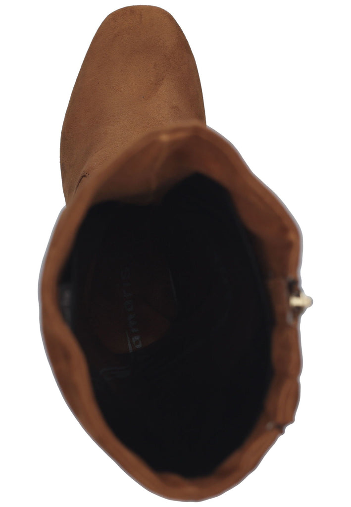 Tamaris Stiefel Textil Cognac