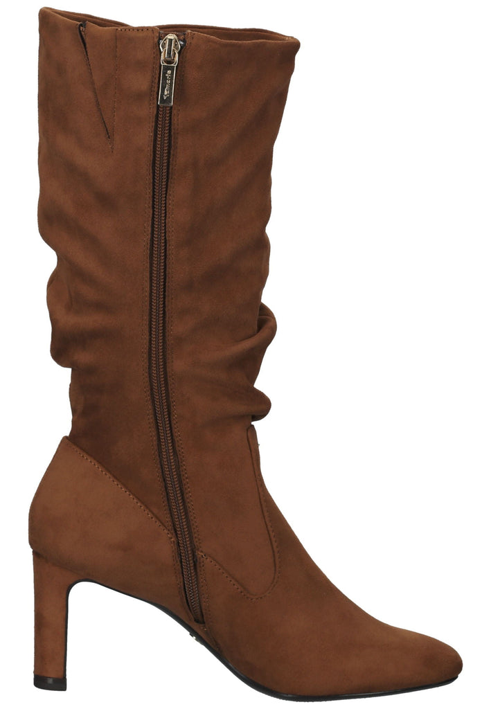 Tamaris Stiefel Textil Cognac