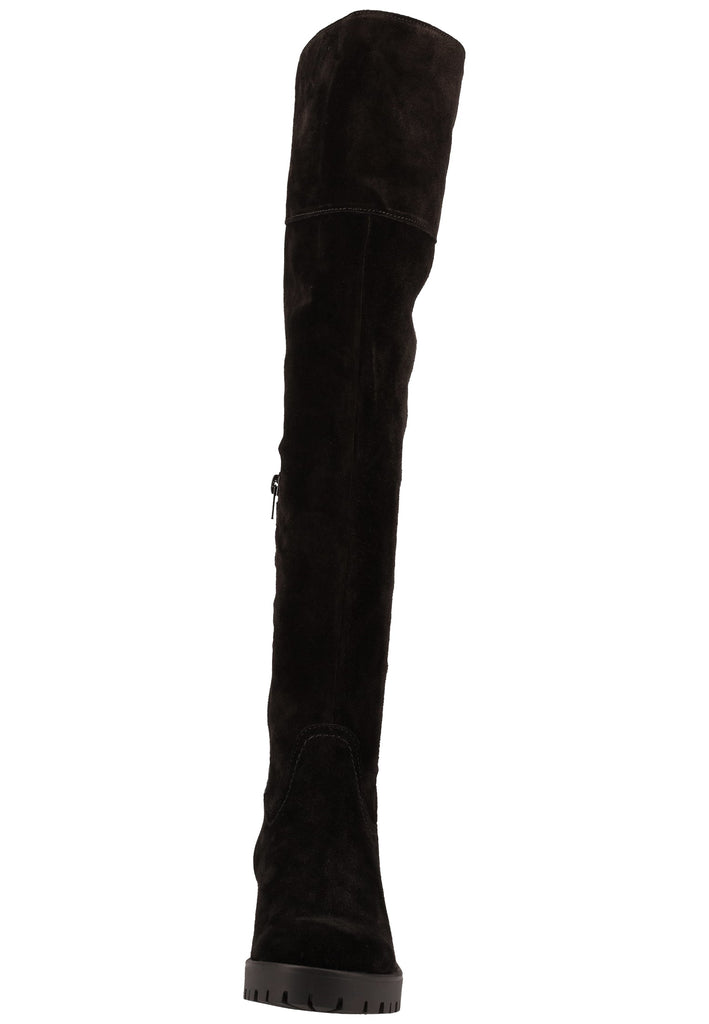 Tamaris Stiefel Veloursleder Schwarz