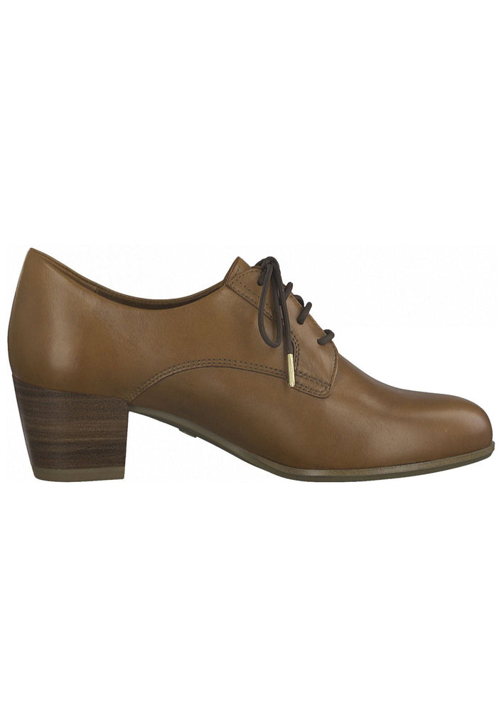 Tamaris Stiefelette Glattleder Cognac