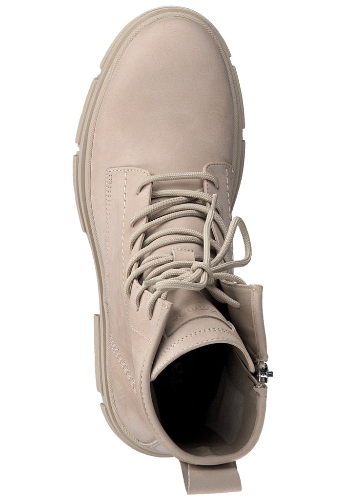 Tamaris Stiefelette Leder Beige