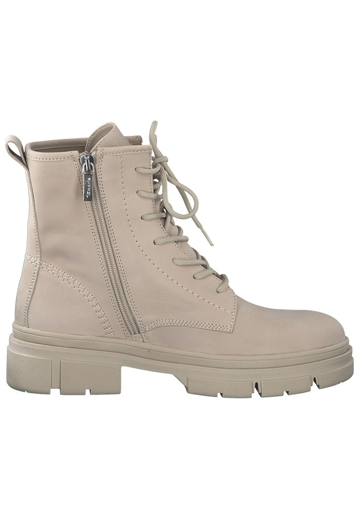 Tamaris Stiefelette Leder Beige