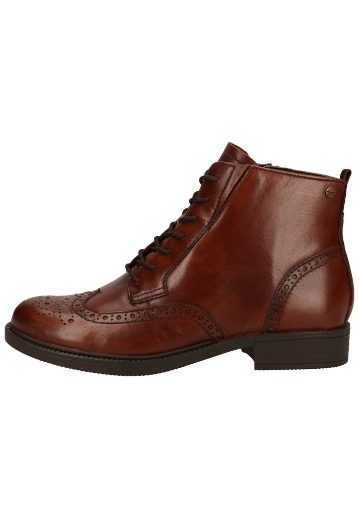 Tamaris Stiefelette Leder Brandy Warmfutter