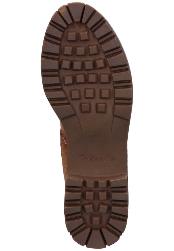 Tamaris Stiefelette Leder Braun
