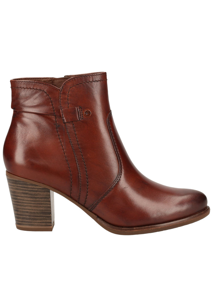 Tamaris Stiefelette Leder Chestnut