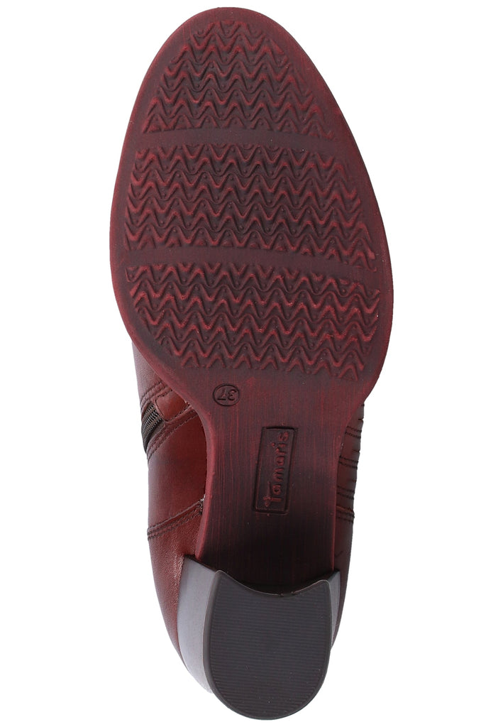 Tamaris Stiefelette Leder Chestnut