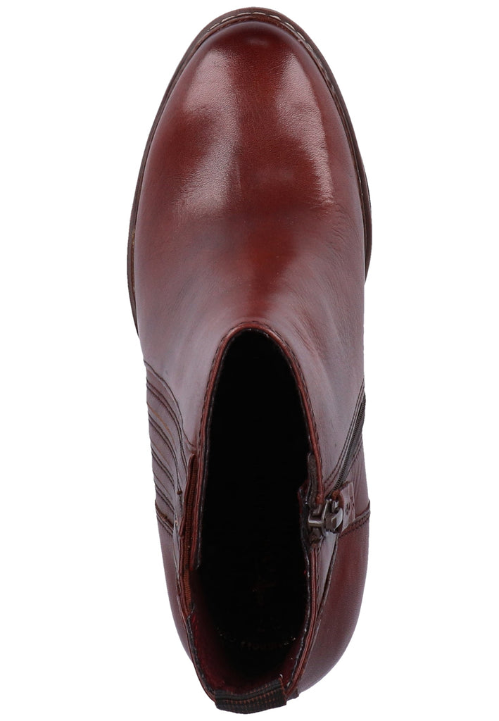 Tamaris Stiefelette Leder Chestnut