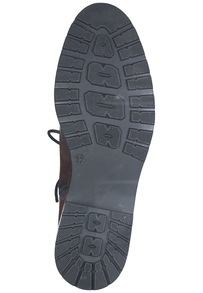Tamaris Stiefelette Leder Cognac