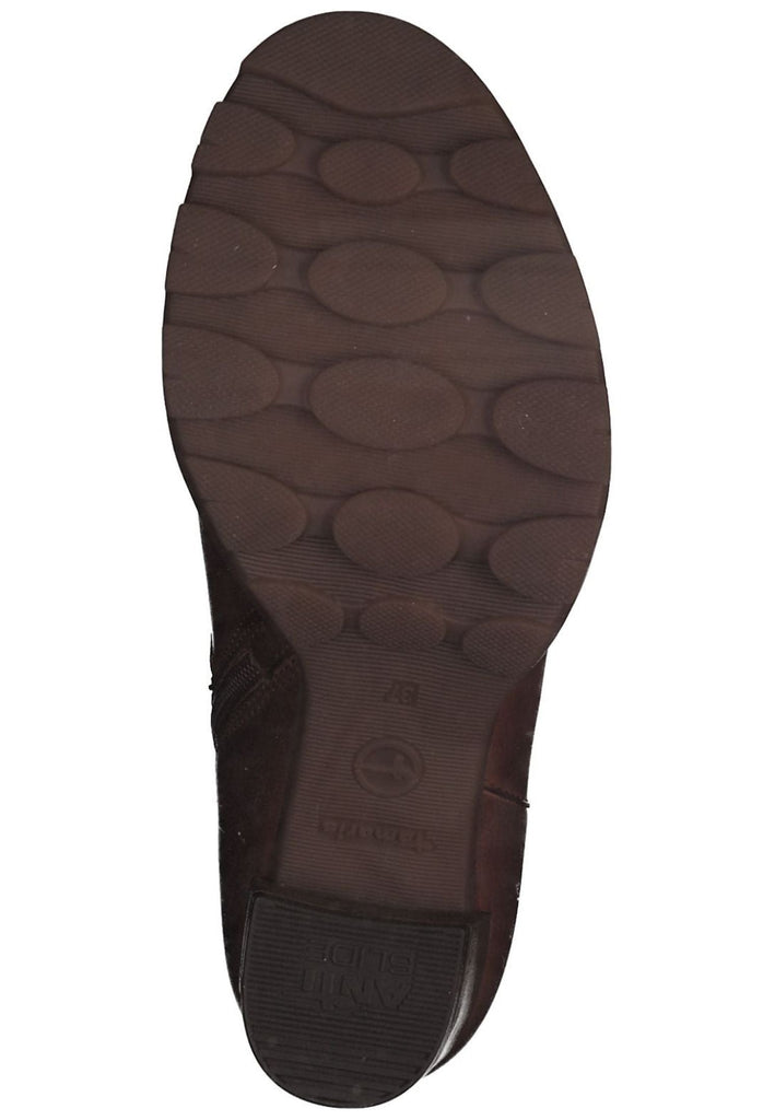 Tamaris Stiefelette Leder Cognac