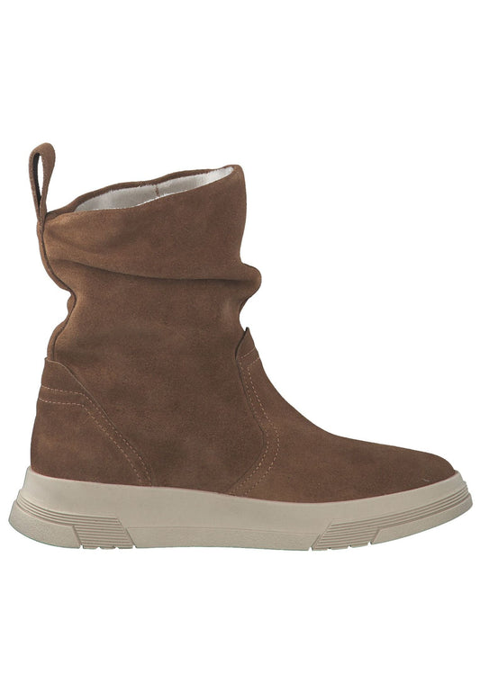 Tamaris Stiefelette Leder Cognac