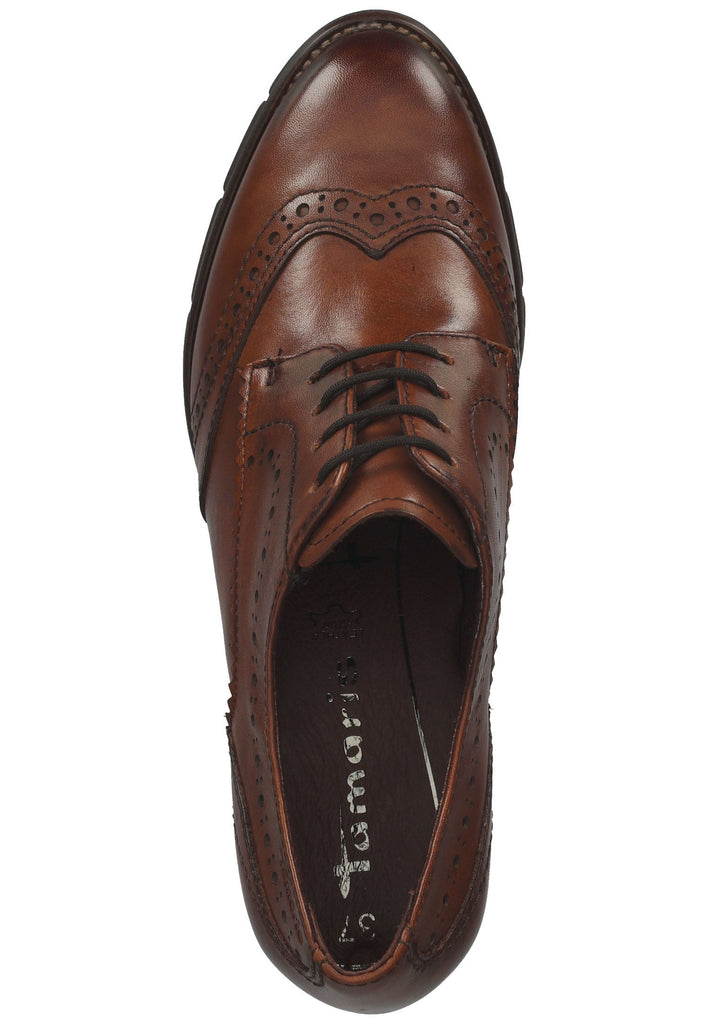 Tamaris Stiefelette Leder Cognac