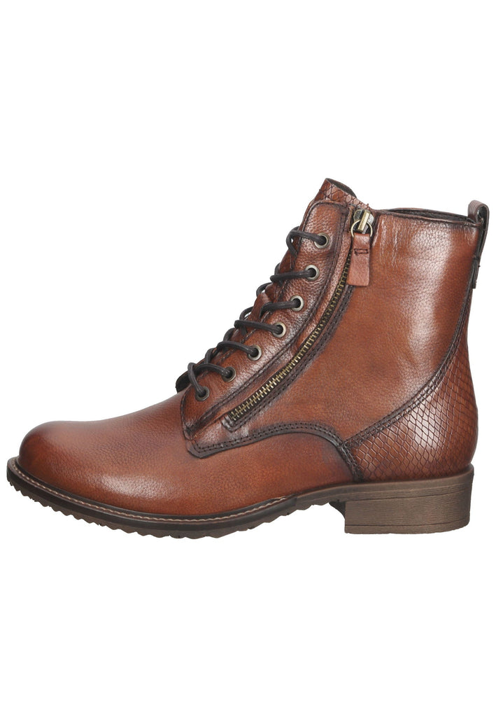 Tamaris Stiefelette Leder Cognac