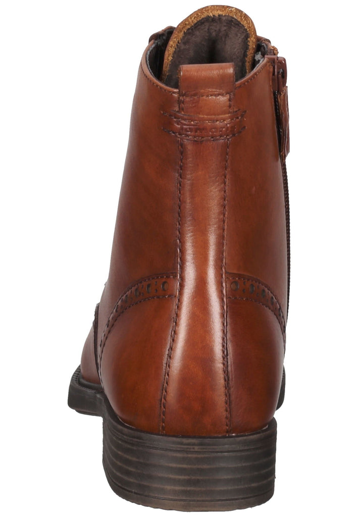 Tamaris Stiefelette Leder Cognac