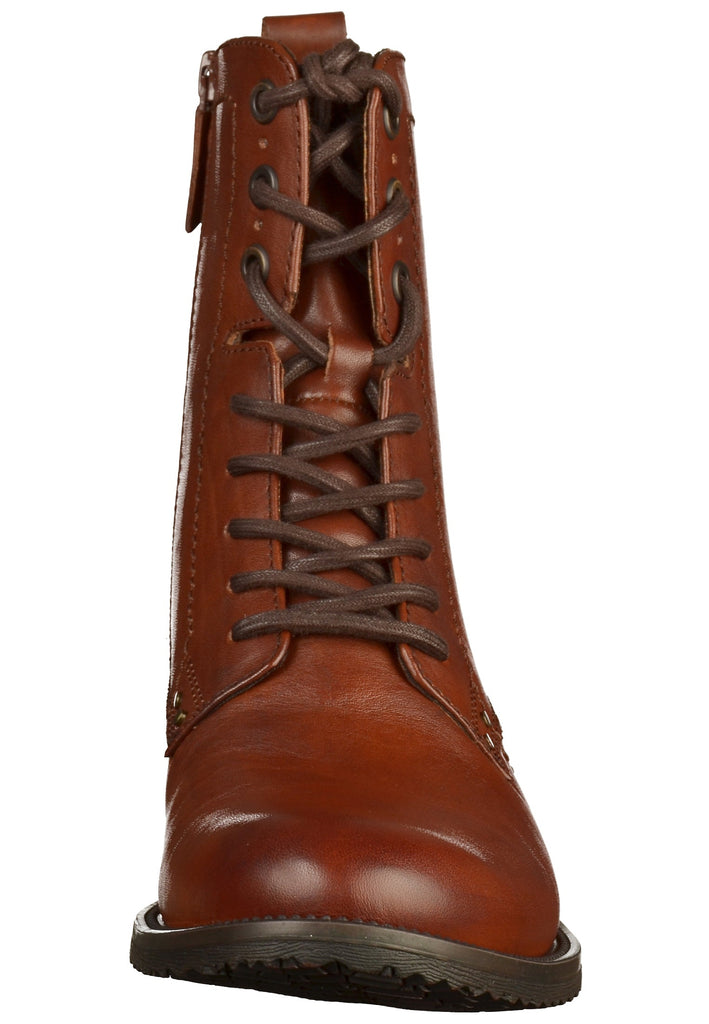 Tamaris Stiefelette Leder Cognac