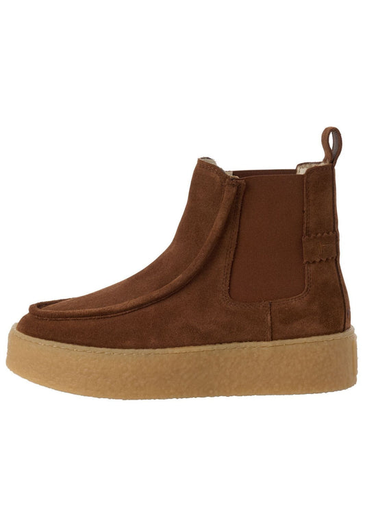 Tamaris Stiefelette Leder Cognac
