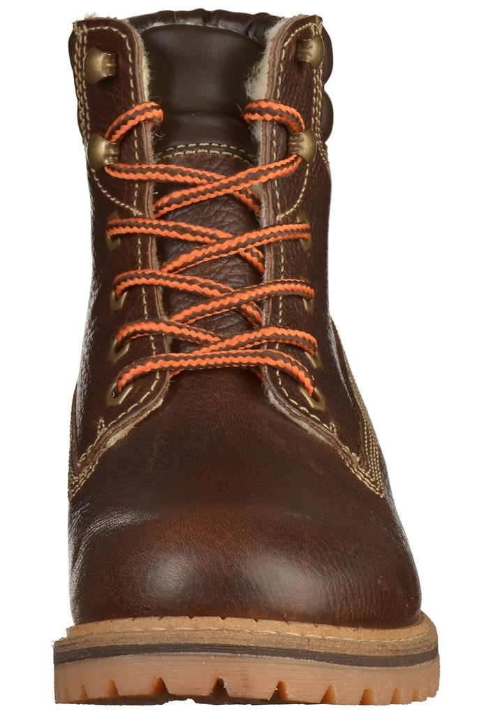 Tamaris Stiefelette Leder Mocca