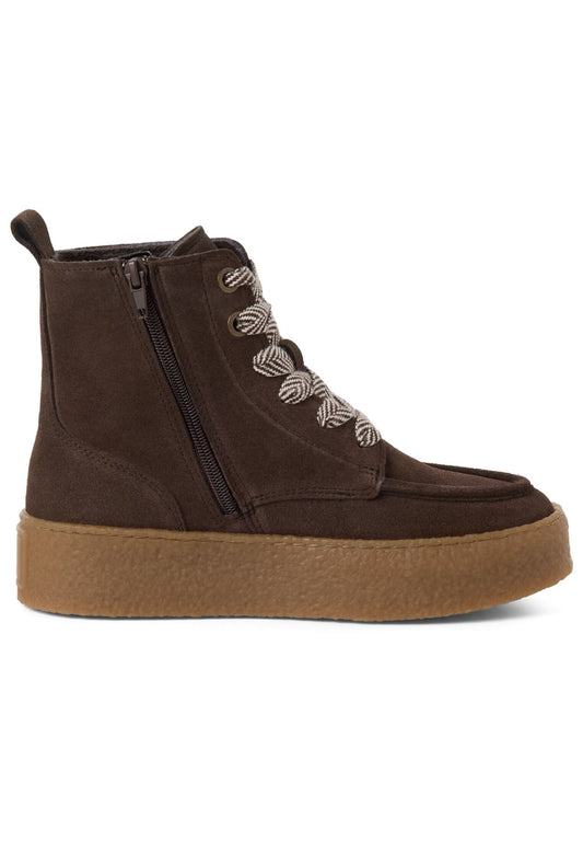 Tamaris Stiefelette Leder Mocca