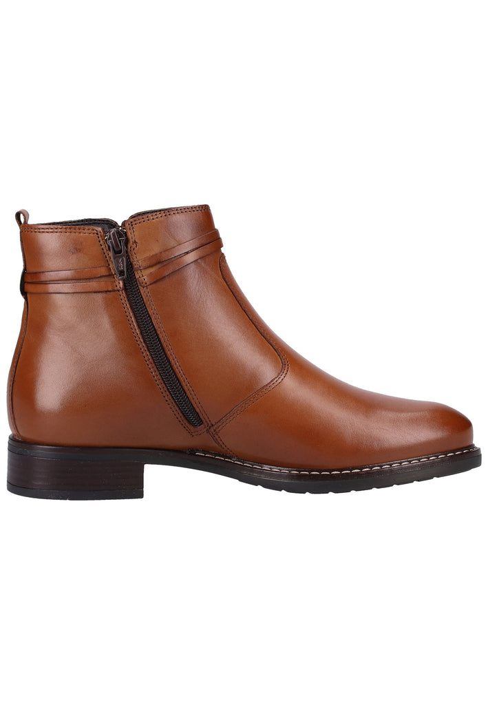 Tamaris Stiefelette Leder Nuss