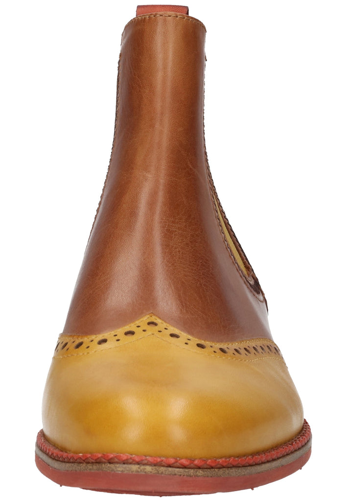 Tamaris Stiefelette Leder Nussbraun